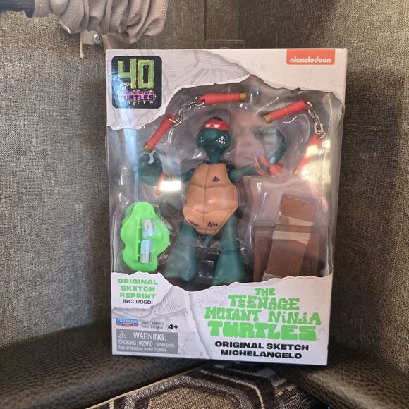 Teenage Mutant Ninja Turtles Michelangelo 5” Action Figure 80953 New - Picture 7 of 7